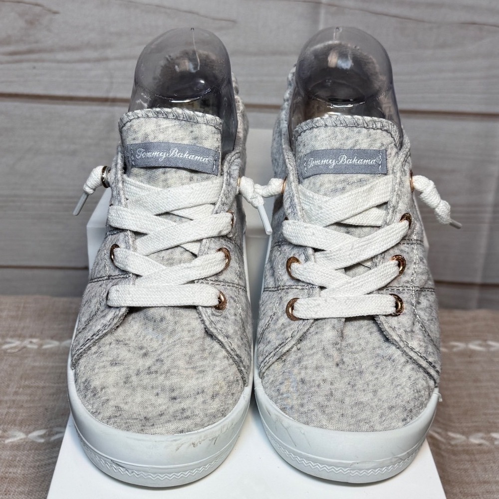 Tommy Bahama Enisa Sneakers Womens Size 9 Grey Marl Slip On Low Top Shoes